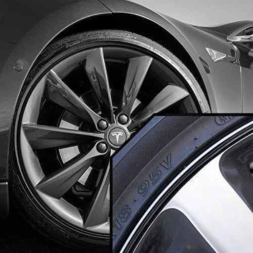 Wheel Rim Protector Rubber Adhesive Backing 8 Meter