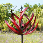 Wind Spinner Metal Smooth Rotation Stake Mount