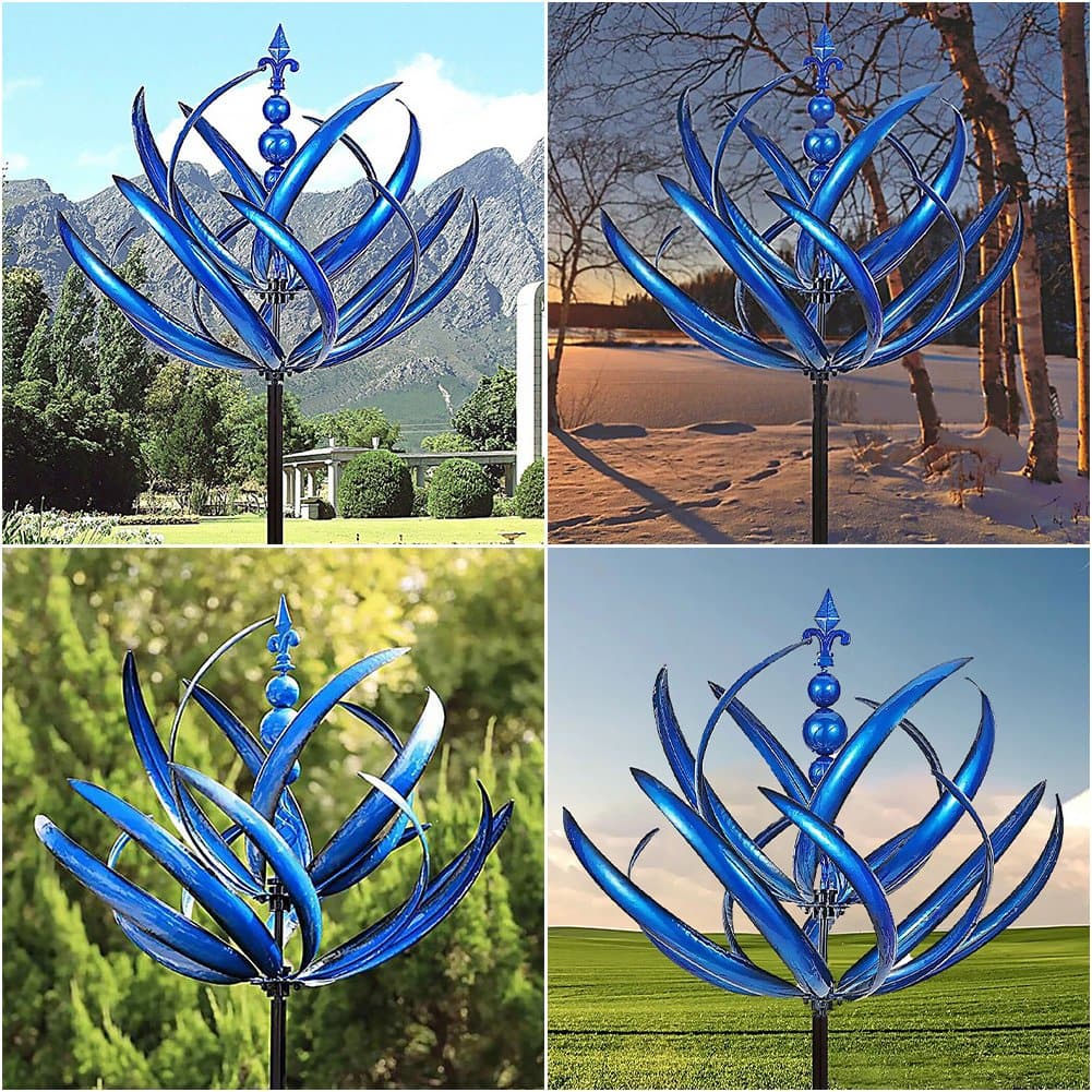 Wind Spinner Metal Smooth Rotation Stake Mount