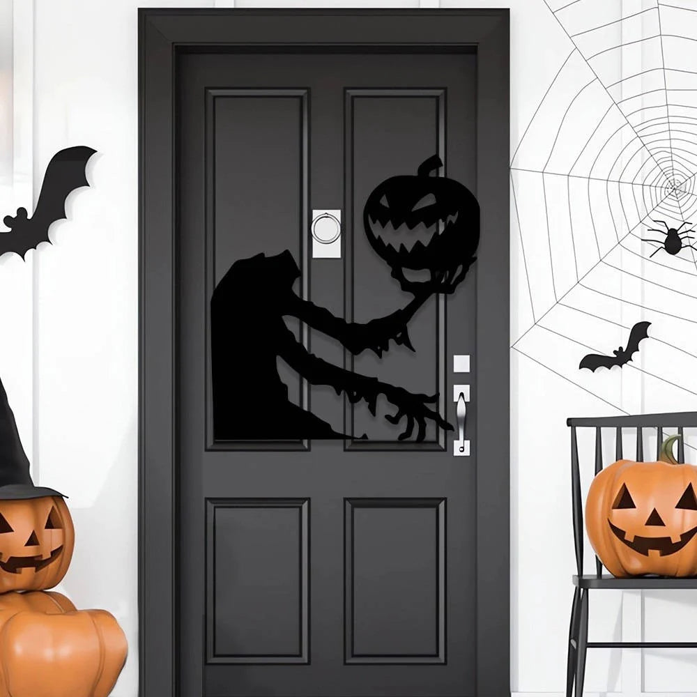 Window Cling Red-Eyed Ghost Reusable Non-Woven