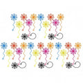 Window Clings Stretchy Neon Sticky & Reusable