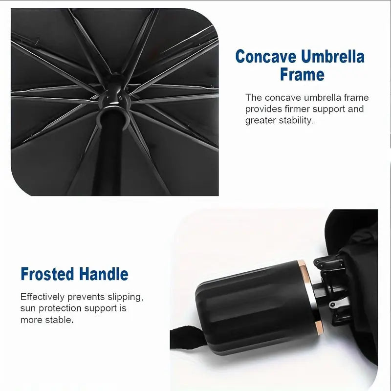 Windshield Sunshade Reflective Blocks 99% Heat Universal Fit