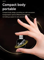 Wireless Car Adapter Plug-And-Play Auto Reconnect Screen Mirroring