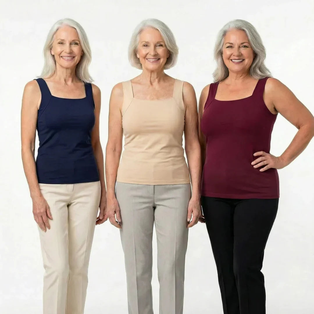 Women's Support Top Built-In Support Breathable & Flexible