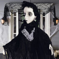 Wreath Haunted Doll PVC & Lace Large