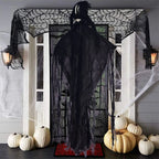 Wreath Haunted Doll PVC & Lace Large