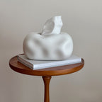 Chic Cloud-Shaped Ceramic Tissue Holder