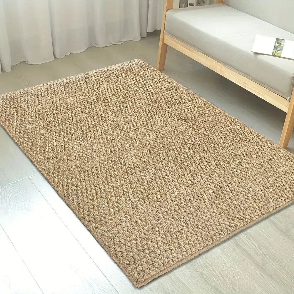 NeoGuard Water-Resistant Doormat - Elegant Beige Entry Rug