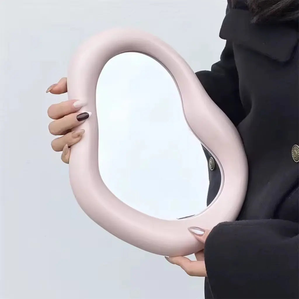 Fluid Form Mirror - Elegant Accent Piece