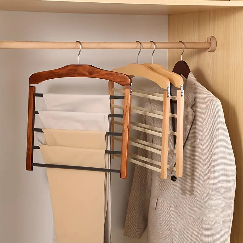 Sleek Organizer Multi-Pant Rack
