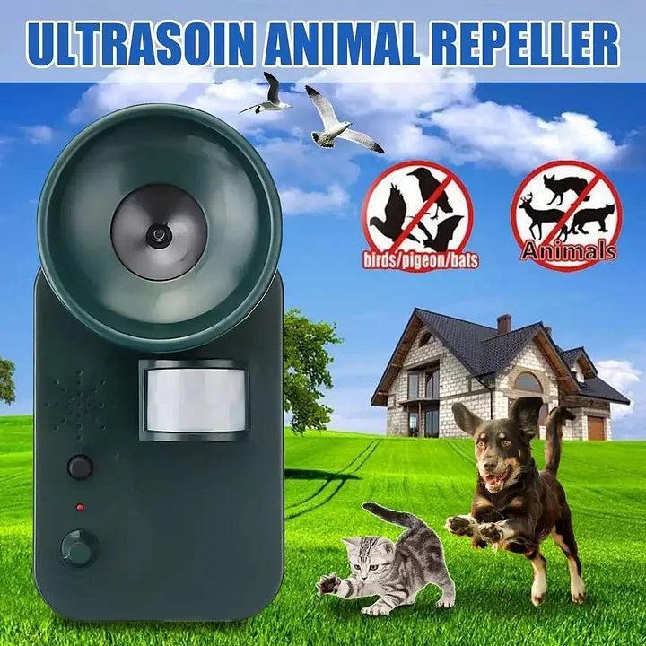 EcoGuard 5000ft Cordless Ultrasonic Animal Deterrent Device