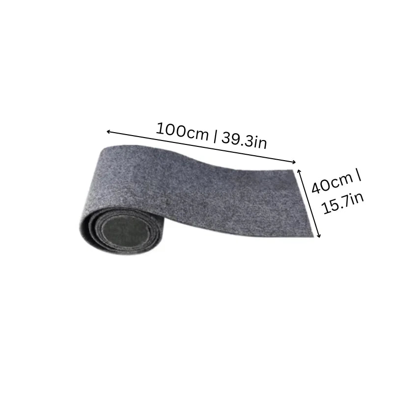 Cat Scratching Mat Self-Adhesive Plush Cut To Size
