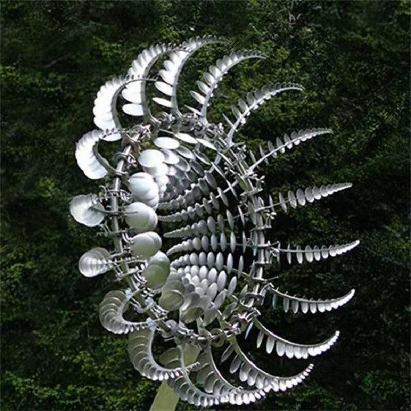Enchanting Metal Garden Spinner – A Dynamic Outdoor Accent